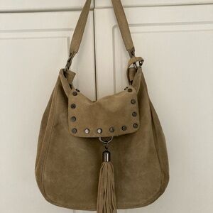 Women’s Brushed Leather Crossbody Purse